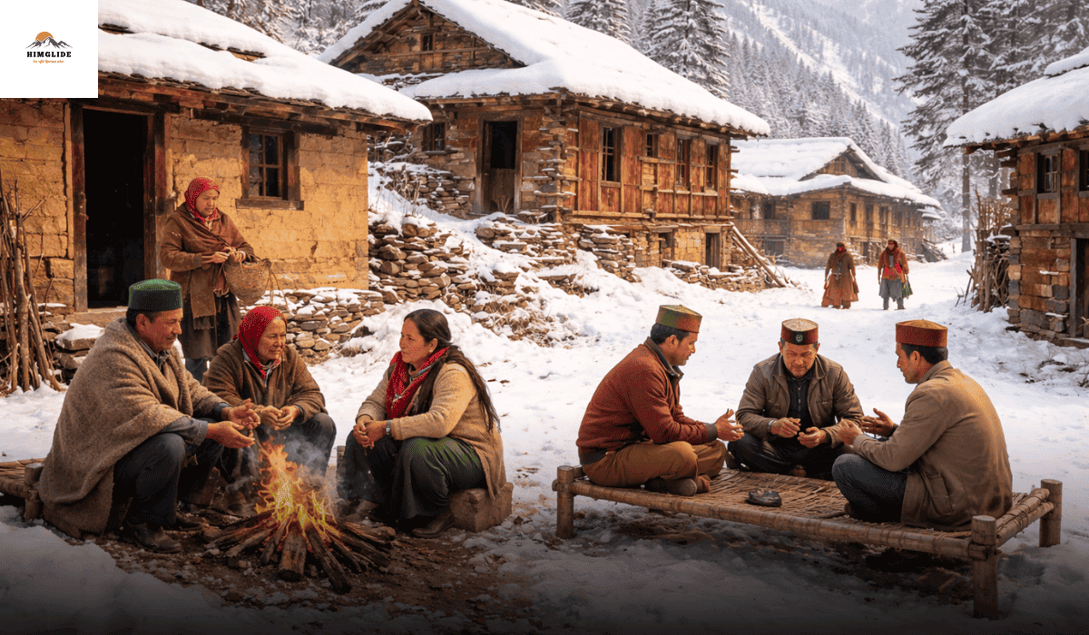 Himachali Lifestyle in Winter