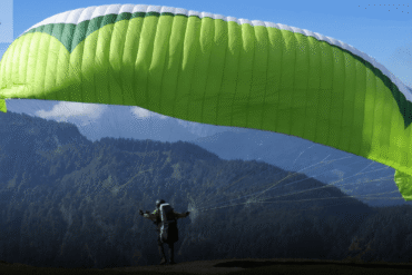 Paragliding in Solang Valley