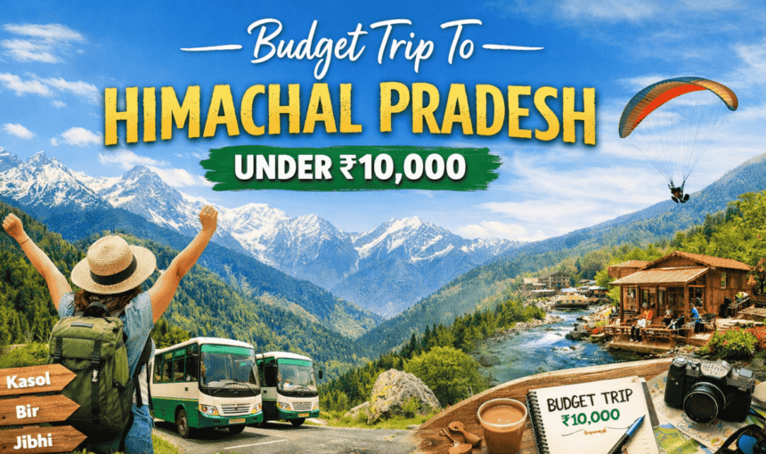 Budget Trip to Himachal Pradesh Under ₹10,000: Complete Travel Plan