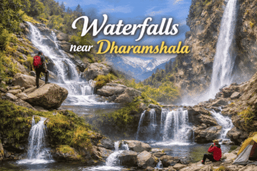 Hidden waterfalls near Dharamshala