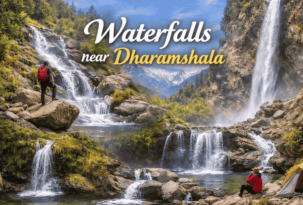 Hidden waterfalls near Dharamshala